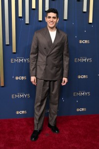 Patrick Gomez at the 77th Primetime Emmy Awards held at the Peacock Theater on September 14, 2025 in Los Angeles, California.