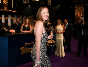Hannah Einbinder at the 77th Primetime Emmy Awards Governors Ball on September 14, 2025 in Los Angeles, California.