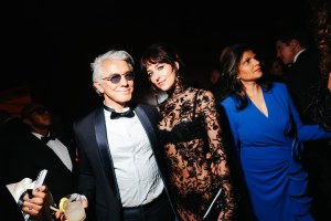 Baz Luhrmann and Dakota Johnson