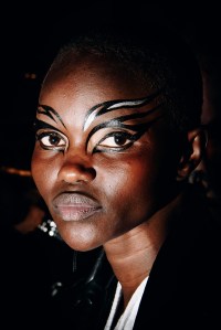 Backstage at the Luar Spring 2026 ready-to-wear show at New York Fashion Week.