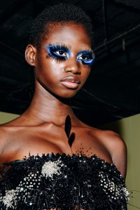 Backstage at the Luar Spring 2026 ready-to-wear show at New York Fashion Week.