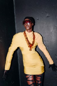Backstage at the Luar Spring 2026 ready-to-wear show at New York Fashion Week.