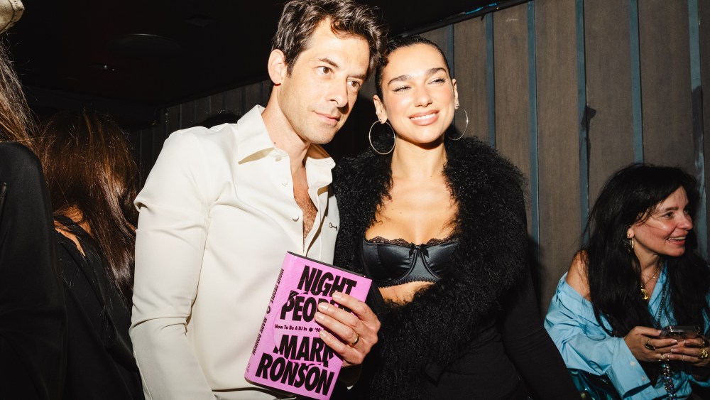 Mark Ronson and Dua Lipa