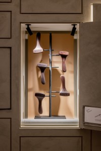 The experiential space inside the Polène flagship in Paris