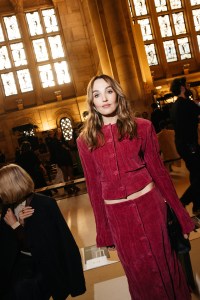 Chloe Fineman at the Tory Spring 2026 Ready-to-Wear show
