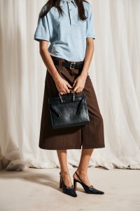 Backstage at the Tory Burch spring 2026 ready-to-wear show at New York Fashion Week.