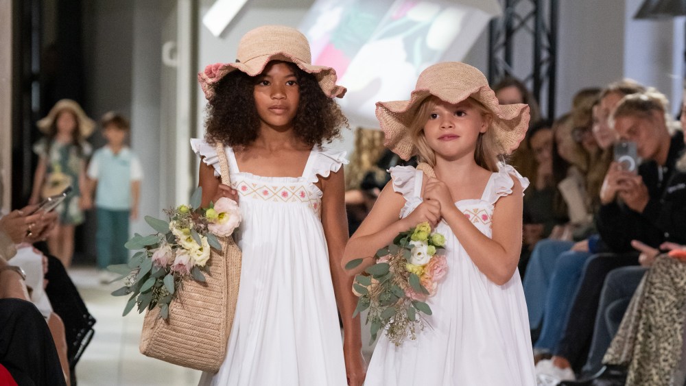 The Bonpoint fashion show helped celebrate the brand's 50th anniversary.