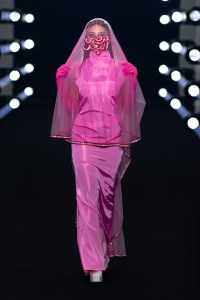 A look from Hindamme Fall 2025 at Riyadh Fashion Week.