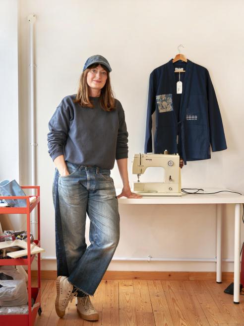 Janelle Hanna, founder of White Weft and author of "Jean Genius: Repair, Restyle and Repurpose Your Denim."