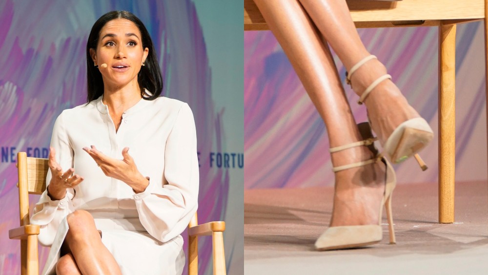 Duchess of Sussex and Founder of As Ever Meghan Markle speaks onstage during Fortune Most Powerful Women Summit 2025 at Salamander Hotel on Oct. 14, 2025 in Washington, DC.