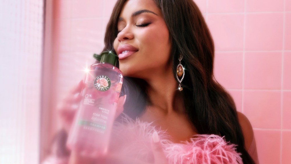 Amaya Espinal in Herbal Essences' new "Scent Trap" campaign.