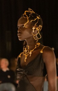 Schiaparelli Spring 2026 ready-to-wear collection at Paris Fashion Week.