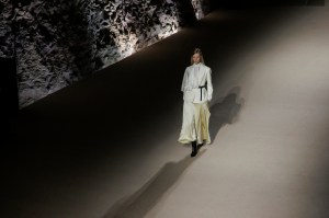 A look from Abadia Fall 2025 at Riyadh Fashion Week.