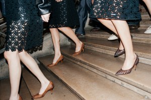 Backstage at Miu Miu Spring 2026 Ready-to-Wear Collection at Paris Fashion Week