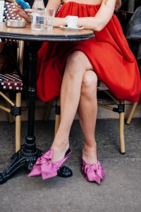 Shoes street style at Paris Fashion Week Spring 2026