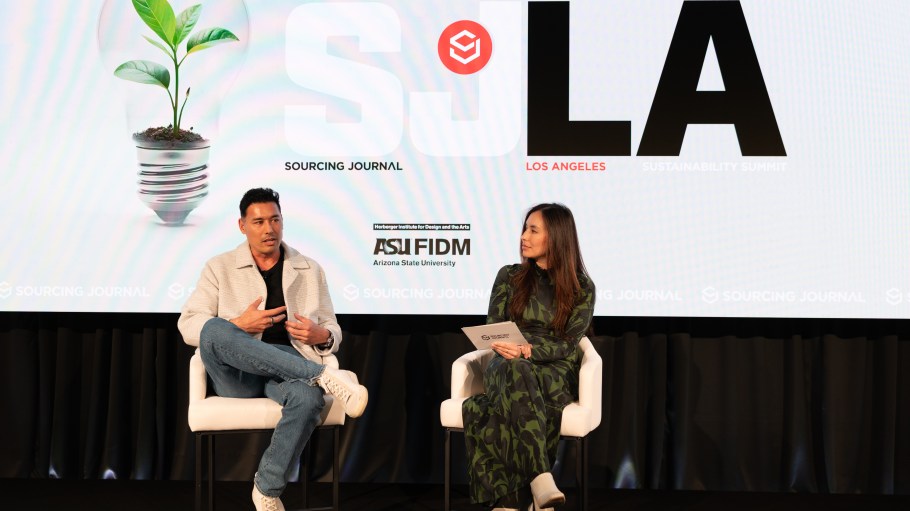 Garrett Gerson of Variant3D with Kate Nishimura of Sourcing Journal.