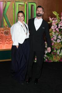 Melanie C and Chris Dingwall at the "Wicked: For Good" New York Premiere held at Lincoln Center for the Performing Arts on November 17, 2025 in New York, New York.