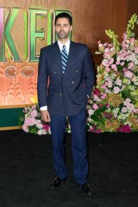 Hasan Minhaj at the "Wicked: For Good" New York Premiere held at Lincoln Center for the Performing Arts on November 17, 2025 in New York, New York.