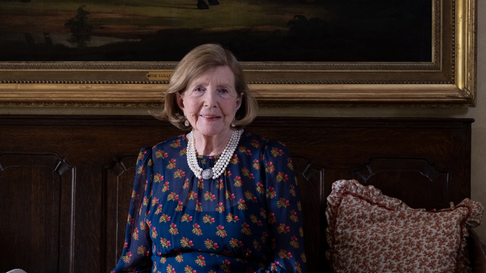 The bestselling author Lady Glenconner, who is selling her jewelry at Bonhams on Dec. 11, 2025.