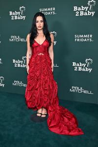 Demi Lovato at the 2025 Baby2Baby Gala on November 08, 2025 in Los Angeles, California.