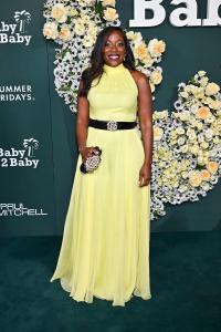 Liz Jenkins at the 2025 Baby2Baby Gala on November 08, 2025 in Los Angeles, California.