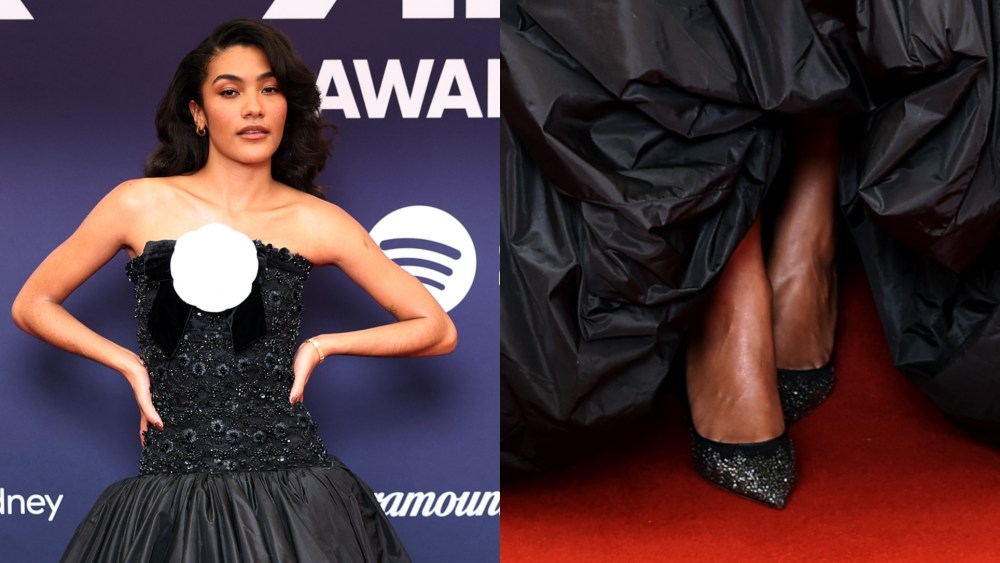 Olivia Dean attends the 2025 Aria Awards at Hordern Pavilion on Nov. 19, 2025 in Sydney.