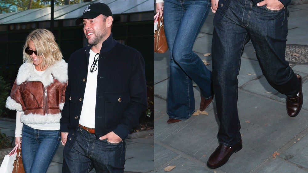On Tuesday night, new couple Sydney Sweeney and Scooter Braun coordinated their shoes for a date in New York City.