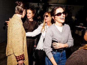 Claire Foy, Dede Gardner and Zoey Deutch