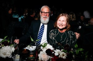 David Letterman and Regina Lasko