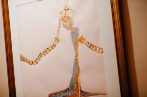 Getting ready with Kristin Chenoweth for the opening of The Queen of Versailles.