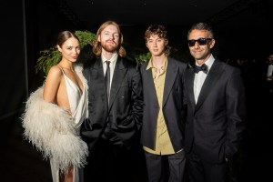 Claudia Sulewski, FINNEAS, Troye Sivan and Alex Israel