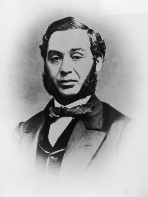 Portrait of Levi Strauss, circa 1850s.