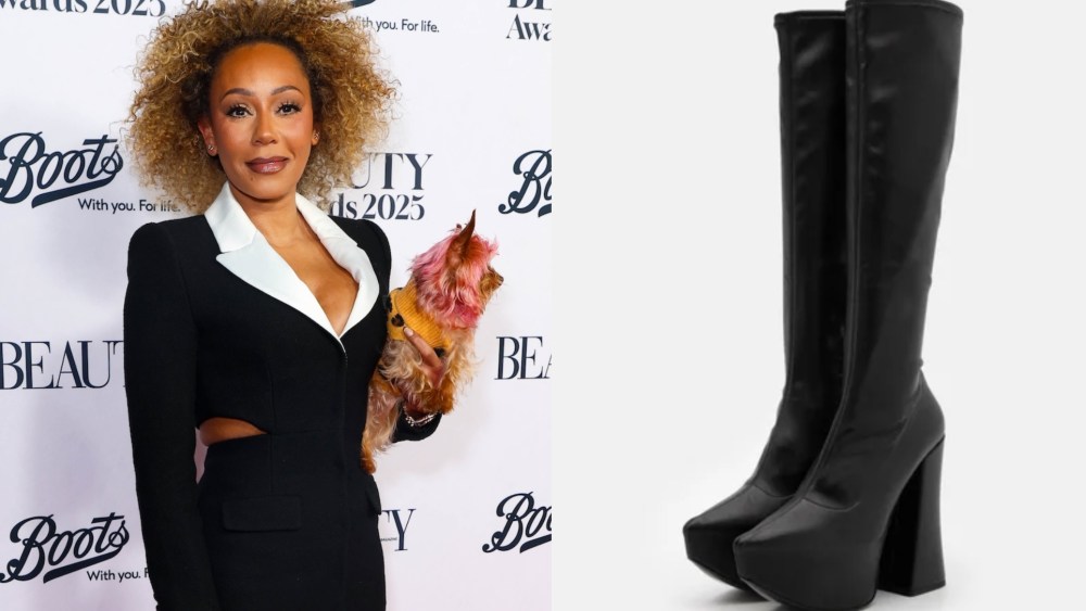 Melanie Brown attends The Beauty Awards 2025 at Honourable Artillery Company on Monday in London.