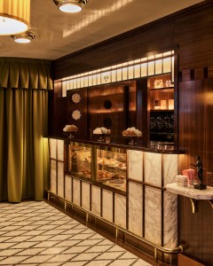 A first look inside the Sant Ambroeus' Paris outpost in Saint-Germain-des-Prés.