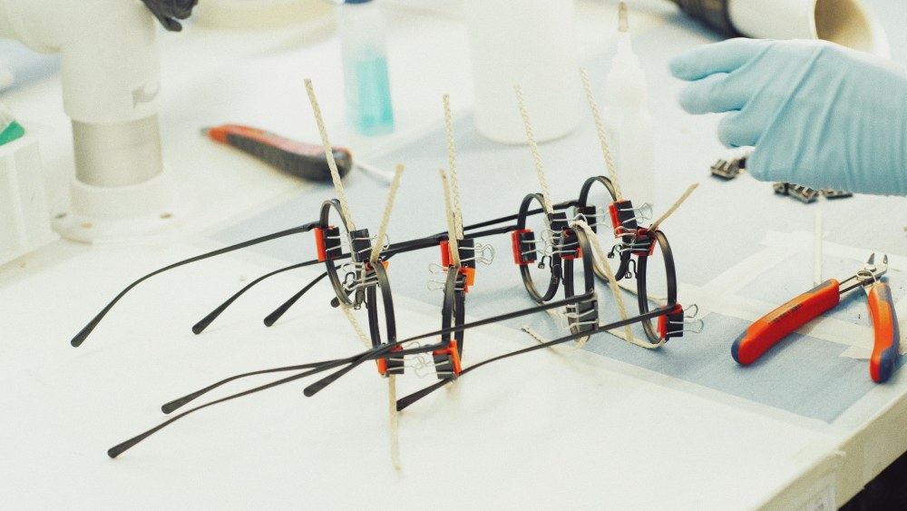 Eyewear manufacturing at EssilorLuxottica.