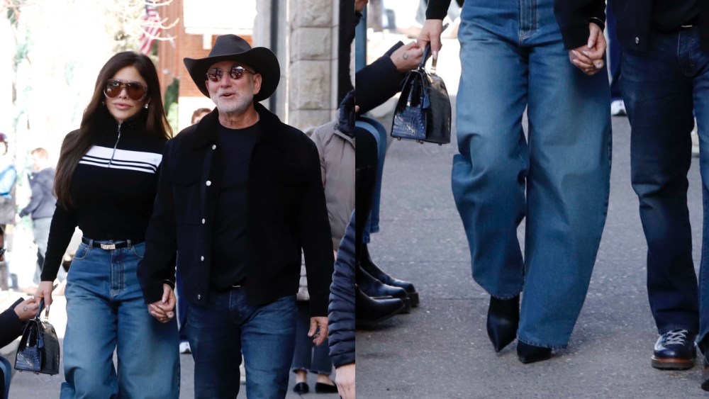 Lauren Sánchez Bezos was seen in Aspen on Christmas Eve, clad in black pointed-toe boots.