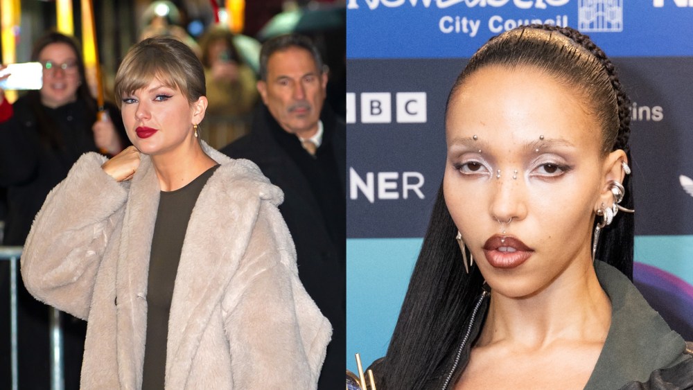 Taylor Swift and FKA Twigs.