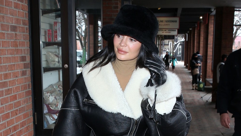 Kylie Jenner in Aspen, Colorado.