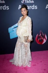 Nika Diwa at the TikTok Awards 2025 held at Hollywood Palladium on December 18, 2025 in Los Angeles, California.