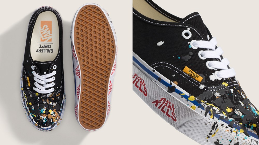 Vans, Gallery Dept, Authentic 44, sneaker, shoes, footwear, collaboration, skate shoes