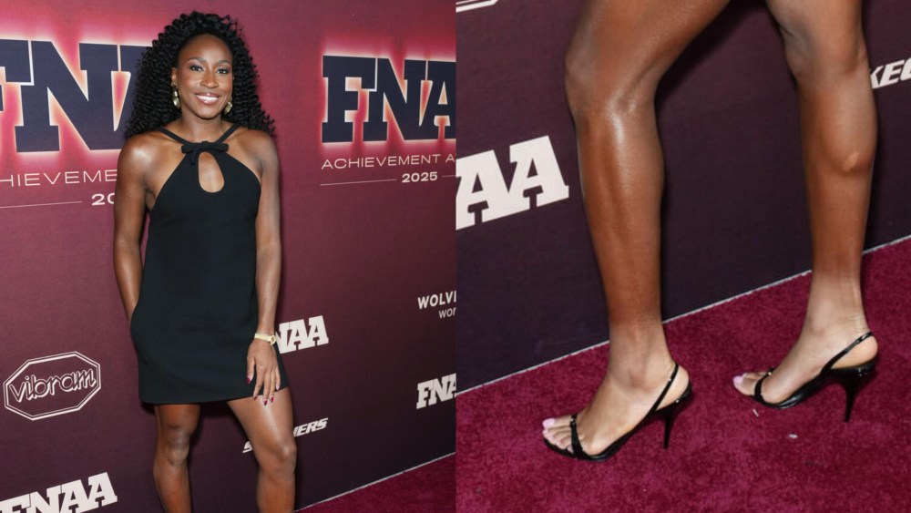 Coco Gauff at the 2025 Footwear News Achievement Awards held at Cipriani 25 Broadway on December 03, 2025 in New York, New York.