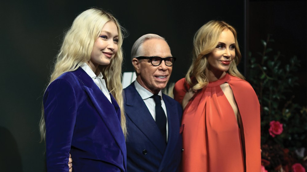Gigi Hadid, Tommy Hilfiger and Dee Ocleppo Hilfiger