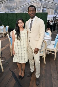 Monica Padman and Damson Idris
