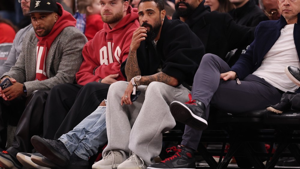 CHICAGO, ILLINOIS - DECEMBER 05: Designer Jerry Lorenzo looks on during the first half between the Chicago Bulls and the Indiana Pacers at the United Center on December 05, 2025 in Chicago, Illinois. NOTE TO USER: User expressly acknowledges and agrees that, by downloading and or using this photograph, User is consenting to the terms and conditions of the Getty Images License Agreement.  (Photo by Michael Reaves/Getty Images)
