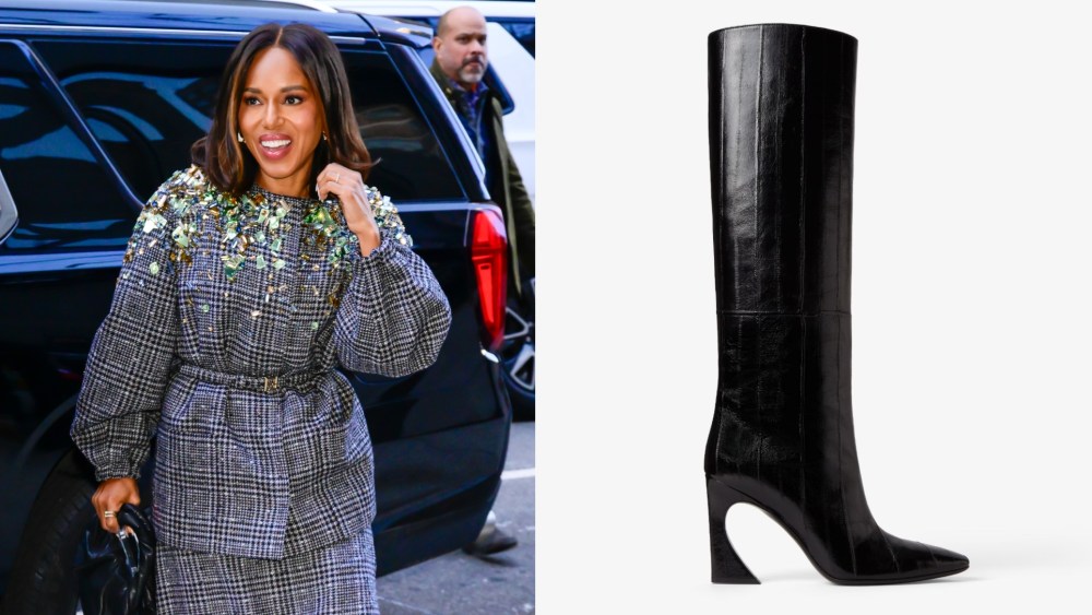 Kerry Washington is seen on Tuesday in New York City wearing Fendi.