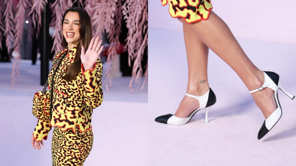 Dua Lipa attends the Chanel Haute Couture Week Spring/Summer 2026 show as part of Paris Fashion Week on January 27, 2026 in Paris, France.