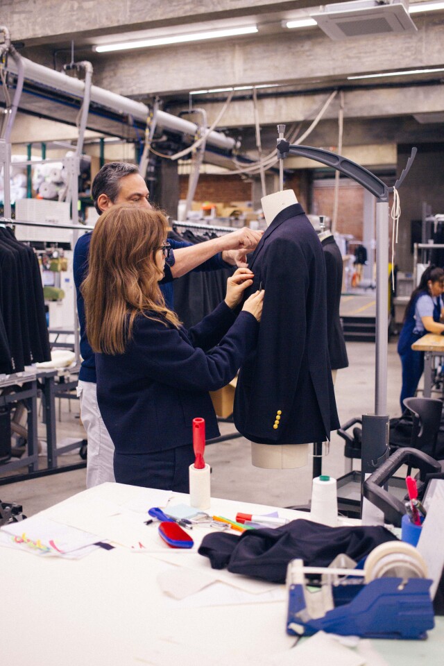 Ralph Lauren has worked with Ferrara Manufacturing, a family-owned, NYC-based luxury manufacturing company on the Team USA uniforms for the Olympics.