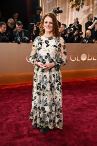 Maggie O'Farrell at the 83rd Annual Golden Globes held at The Beverly Hilton on January 11, 2026 in Beverly Hills, California.