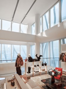 A look at the new Louis Vuitton store opening in Beijing, China.