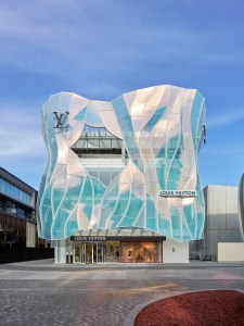 A look at the new Louis Vuitton store opening in Beijing, China.